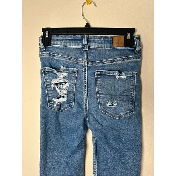 American Eagle Hi-Rise Jegging sz 2 NEXT LEVEL STRETCH - Picture 6 of 10